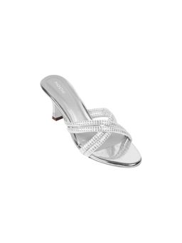 Mochi - Silver Casual Sandal Heels