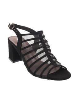 Mochi - Black Casual Sandal Heels