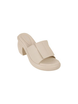 Mochi - Beige Casual Sandal Heels