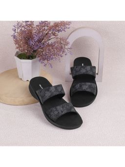 Walkway - Black Casual Sandals