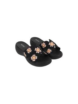Metro - Black Casual Sandals