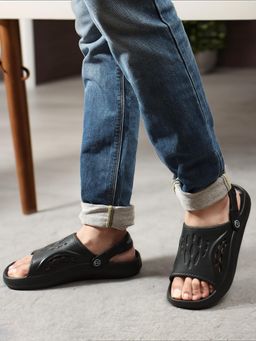 Carlton London - Black Men Casual Sandals