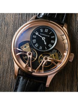 Earnshaw - Scientists Faraday Double Barrel Automatic 40 Jewels Mens Watch - ES-8179-0C