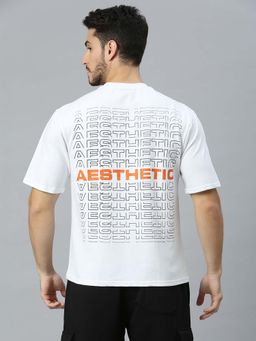 AESTHETIC NATION - Aesthetics White Oversized T-Shirt