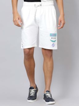 Free Authority - Official Captain America Printed Regular Fit Shorts