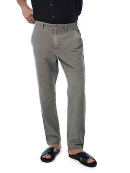 TERRA LUNA - Don Chino Khadi Trousers Charcoal
