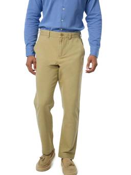 TERRA LUNA - Beige Don Chino Khadi Trousers Shell