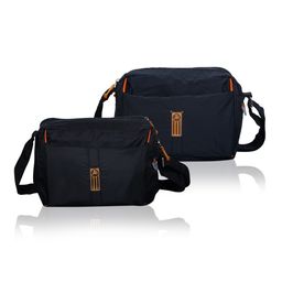 NFI Essentials - Men'S Sling Bag Stylish Cross Body (Pack Of 2) (One Size)