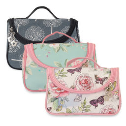 NFI Essentials - Floral Print Cosmetics Pouch Makeup (Pack Of 3)