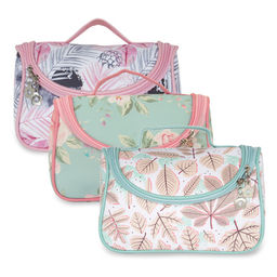 NFI Essentials - Floral Print Cosmetics Pouch Makeup (Pack Of 3)