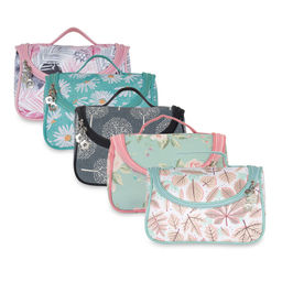 NFI Essentials - Floral Print Cosmetics Pouch Makeup (Pack Of 4)