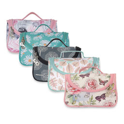 NFI Essentials - Floral Print Cosmetics Pouch Makeup (Pack Of 5)