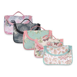 NFI Essentials - Floral Print Cosmetics Pouch Makeup (Pack Of 5)