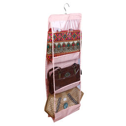 NFI Essentials - Handbag Organizer For Purse With 6 Pockets (Pink) (One Size)