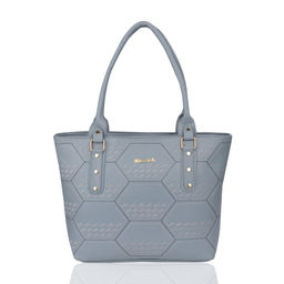NFI Essentials - Grey Patterned Handbag