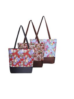 NFI Essentials - Tote Bag For Women With Zip, Stylish Polyester Canvas Blend Handbag