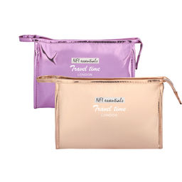 NFI Essentials - Pu Pack Of 2 Reflective Makeup Pouch For Women, Stylish Pouches For Makeup