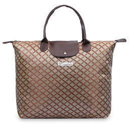 NFI Essentials - Shopping Tote Bag With Snap Button- Stylish Handbag For Women