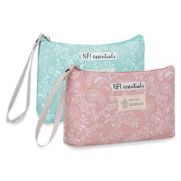 NFI Essentials - Print Makeup Pouches For Women Set Of 2