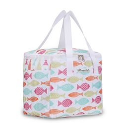 NFI Essentials - Printed Lunch Bag Thermal Portable Tiffin Bag