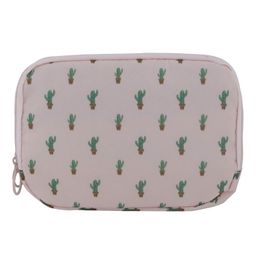 NFI Essentials - Printed Cosmetics Makeup Pouch (Y19 Peach) (One Size)