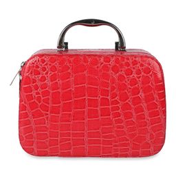 NFI Essentials - Vanity Box Organizer With Magnifying Compact Makeup Mirror ( Y59 D Pink ) (One Size)