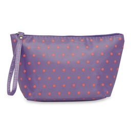 NFI Essentials - Polyester Purple Cosmetic Vanity Travel Stationery Jewellery Pouch (One Size)
