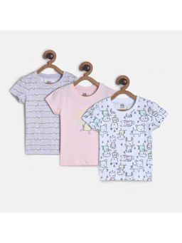 MINI KLUB - Baby Girls Multi Knit Top (Set of 3)