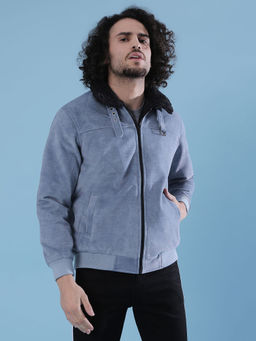 Campus Sutra - Men Solid Stylish Casual Winter Jackets