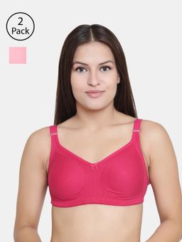 Floret - Wirefree Non-padded Seamless Bra - Multi-Color