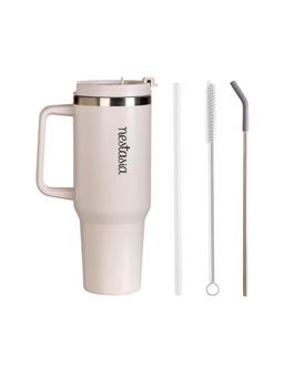 Nestasia - Off White 1200Ml Gripsip 40 Insulated Tumbler