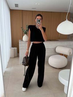 Miakee - June Co-Ord Set Black