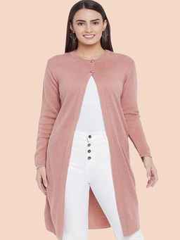 CLAPTON - Women Full Sleeve Casual Self Design Winter Wear Shrug