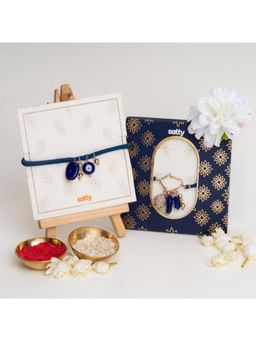 Salty - Evil Eye Rakhi Bandhan Lumba Rakhi for Bhaiya and Bhabhi