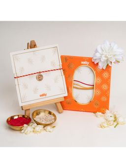 Salty - Multithread Rakhi Bandhan Lumba Rakhi for Bhaiya and Bhabhi