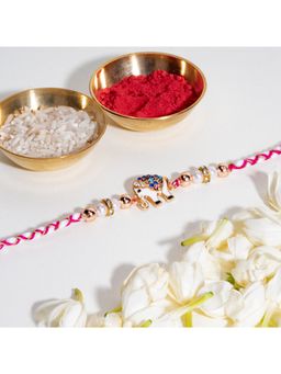 Salty Alpha - Elephant Regal Bandhan Rakhi for Bhaiya