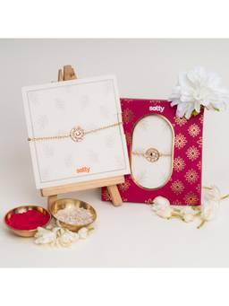 Salty Alpha - Bright As Sun Bandhan Rakhi for Bhaiya