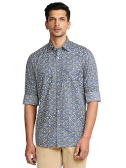 ColorPlus - Dark Blue Casual Shirt