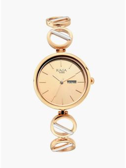 Titan - Round Dial Analog Watch for Women_NQ2644KM02