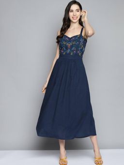 Scoup - Strappy Embroidered Dress