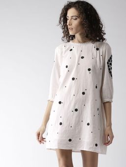 Scoup - Embroidered Shift Dress