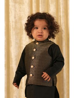 TIBER TABER - Boys Black Bundi Jacket