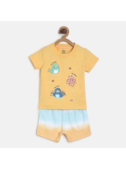 MINI KLUB - Baby Boys Multi T-shirt & Bottom (Set of 2)