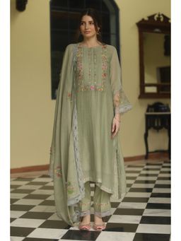 Begum Pret - Iris Suit - Olive (Set of 4)