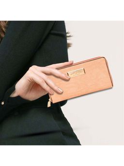 Kenneth Cole - Peach 270 Degree Zip-Around Women's Wallet