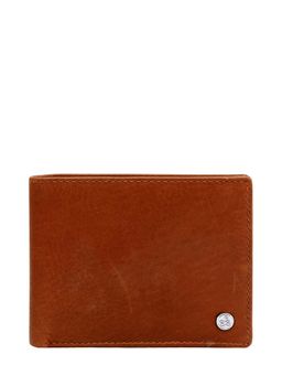 Eske - Brown Andre Genuine Leather Men's Bifold Wallet 6 Card Slots