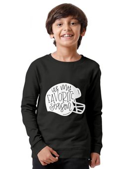 FUNKRAFTS - Olive Typographic Printed Sweatshirt