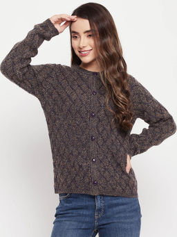 Madame - Women Grey Cardigan