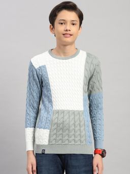 Monte Carlo - Green Cotton Full Sleeves Sweater