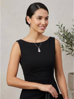 Zoey - Pink Jewellery Set for Women